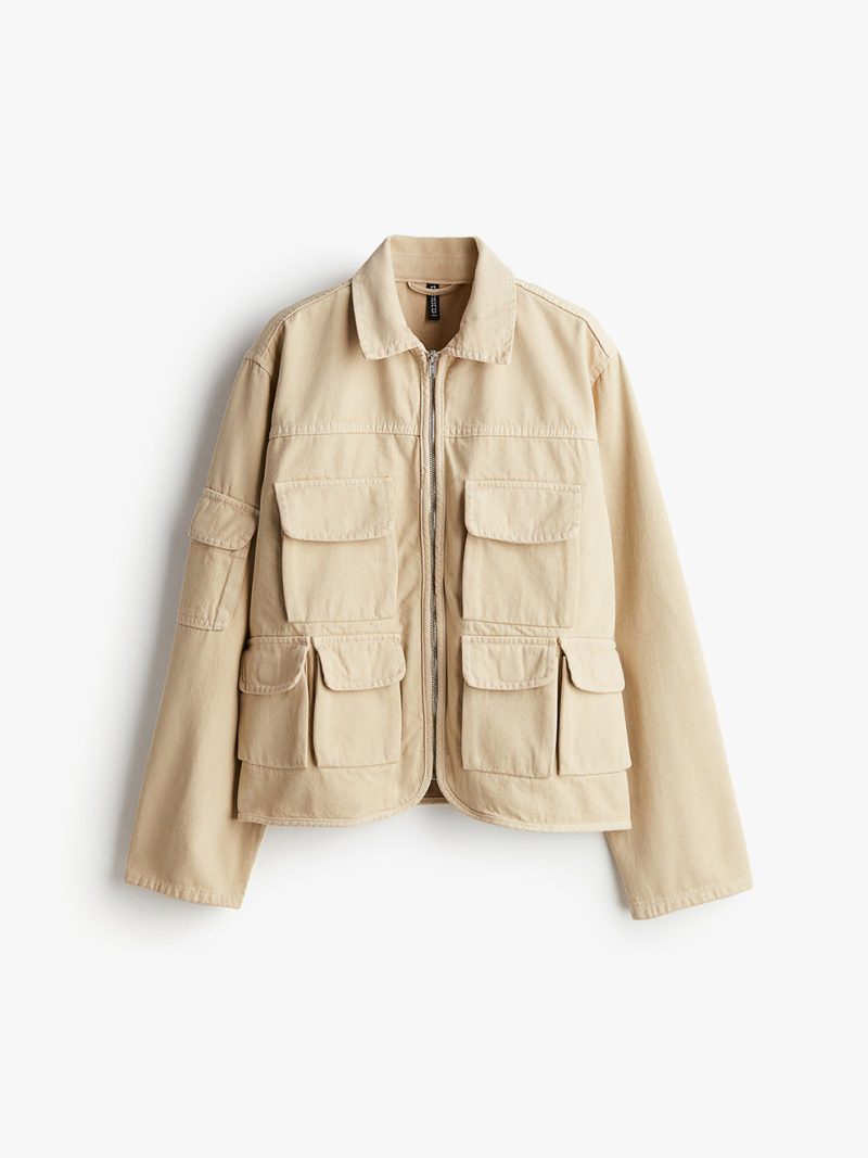 Denim Utility Jacket - Image 3