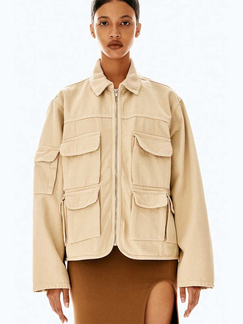 Denim Utility Jacket - Image 4