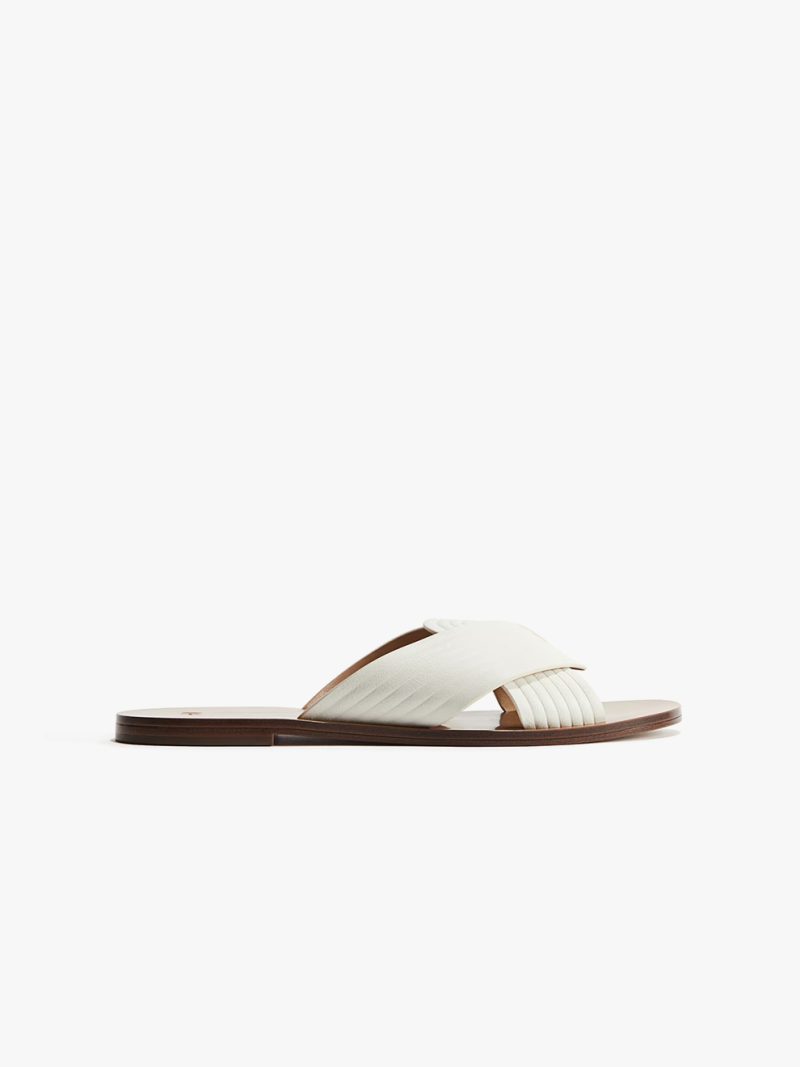 Fluted Strap Sandals - Image 4