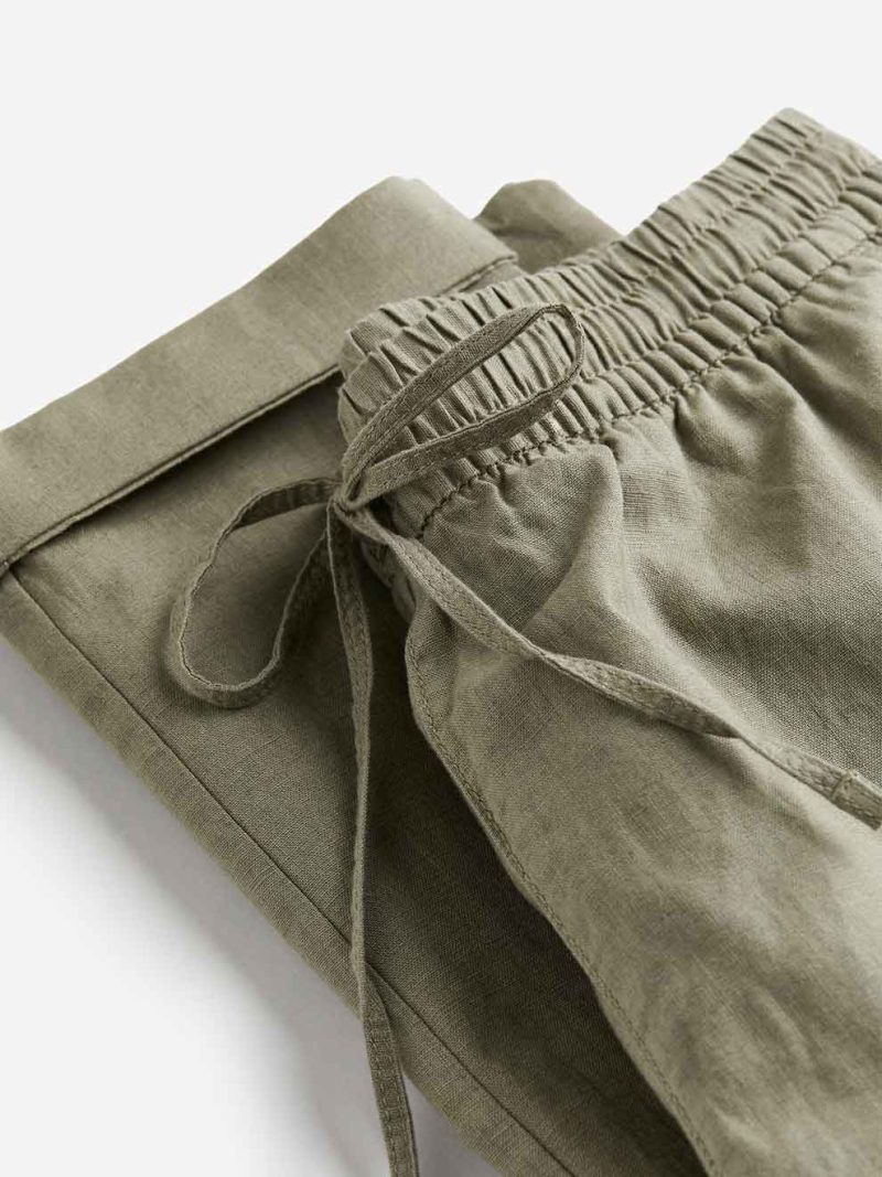 Linen blend Joggers - Image 6