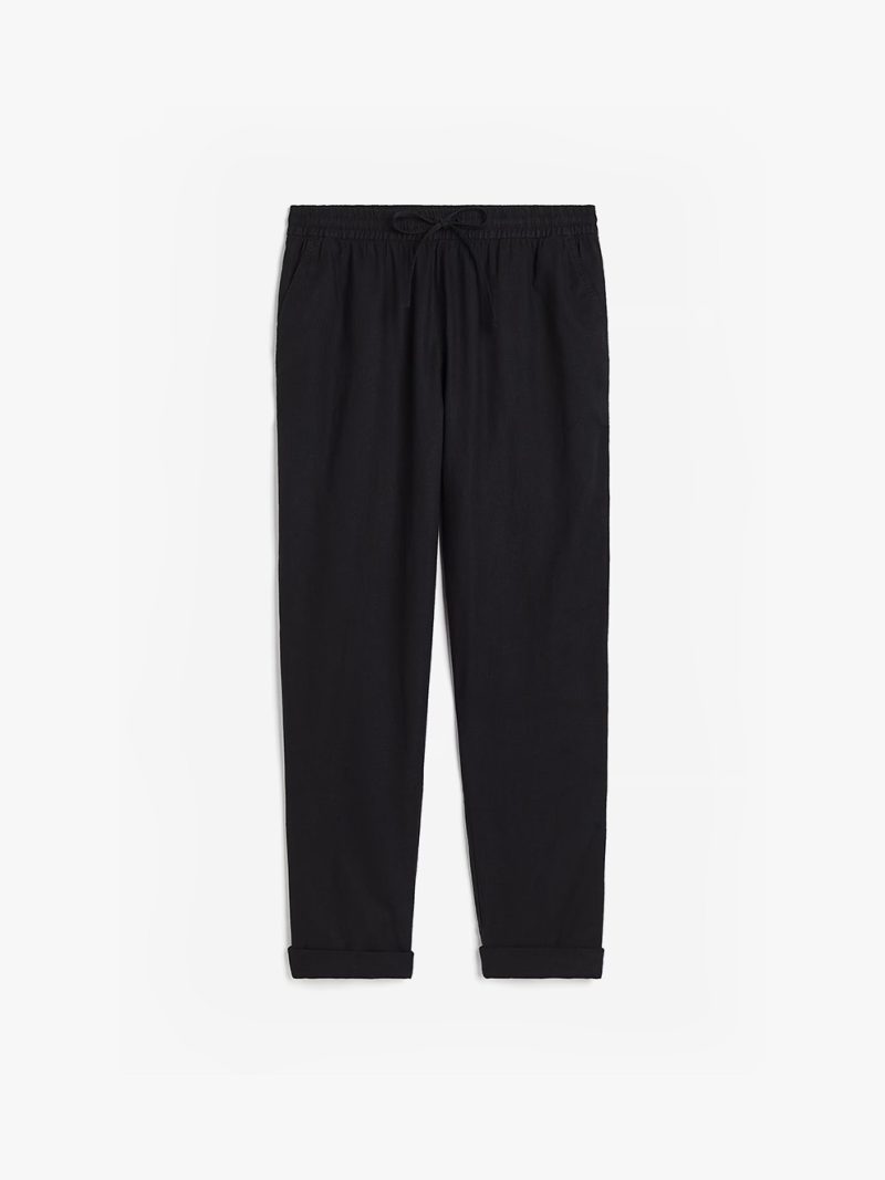Linen blend Joggers - Image 2
