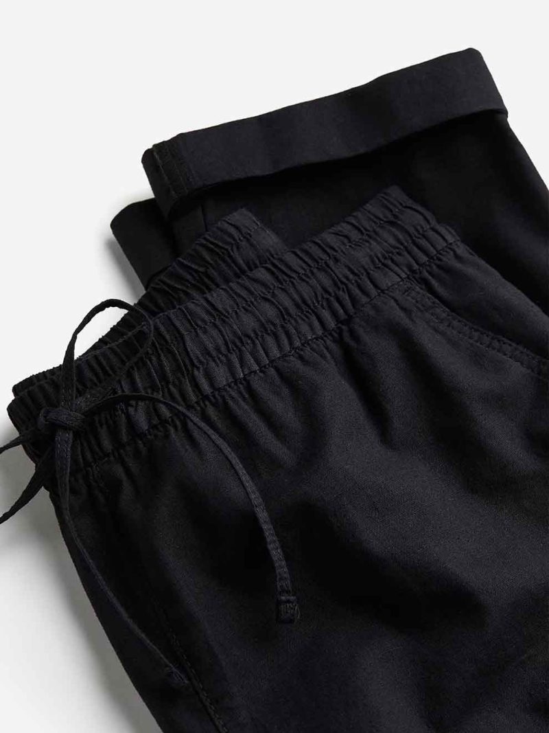 Linen blend Joggers - Image 7