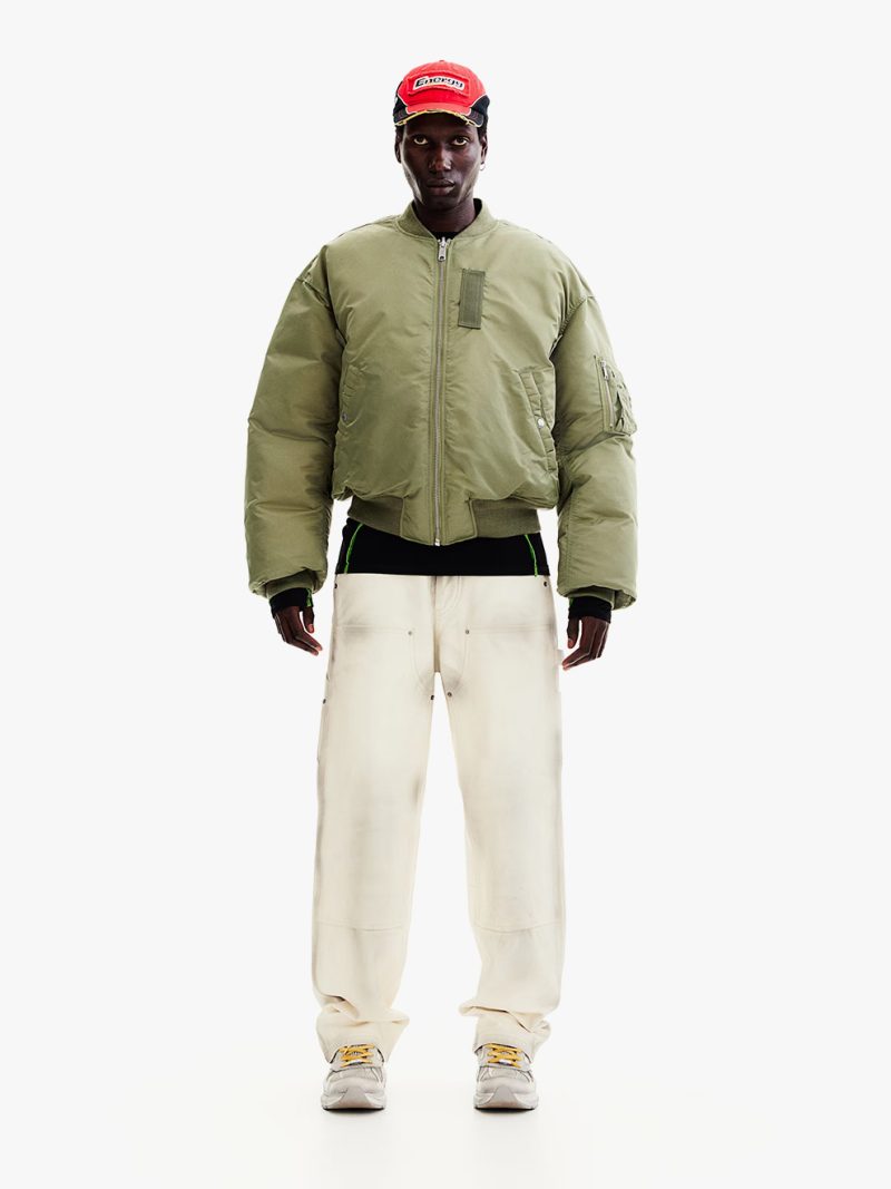 Reversible Bomber Jacket - Image 5