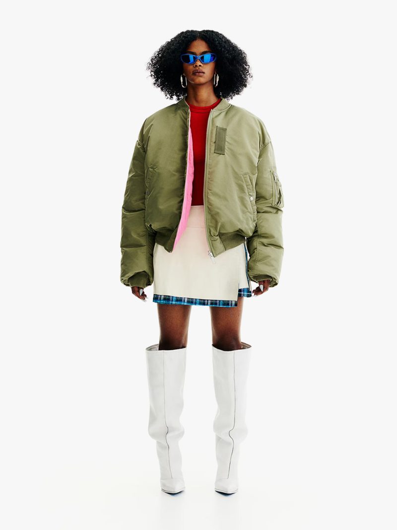 Reversible Bomber Jacket - Image 4