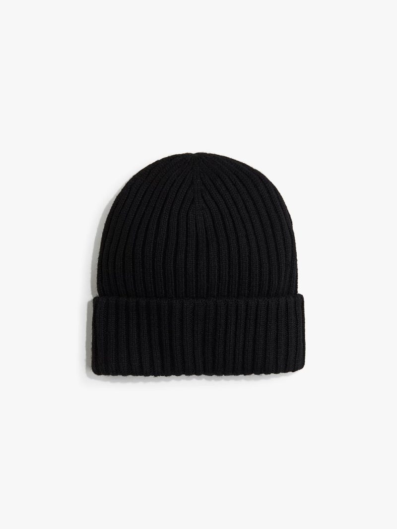 Rib Knit Beanie - Image 3