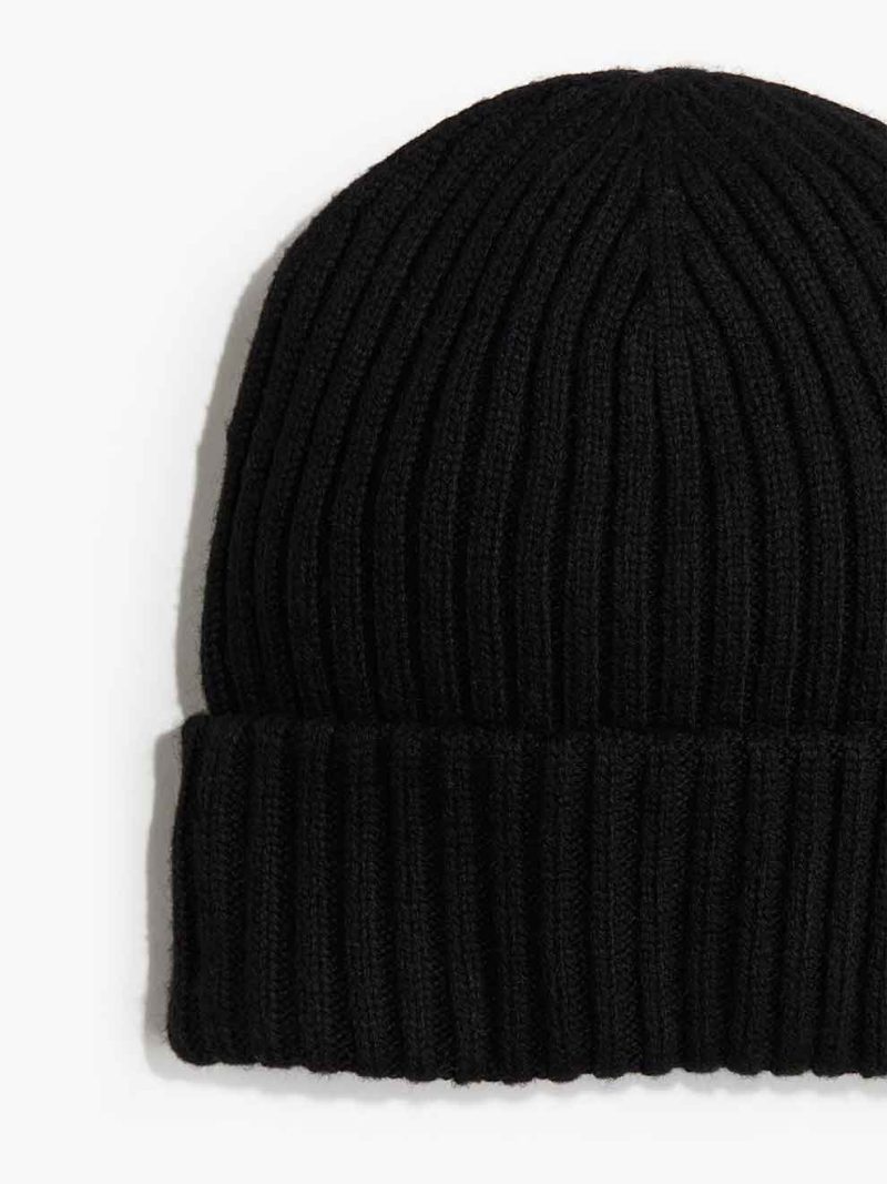 Rib Knit Beanie - Image 4