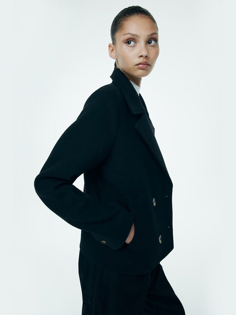 Short Pea Coat - Image 4