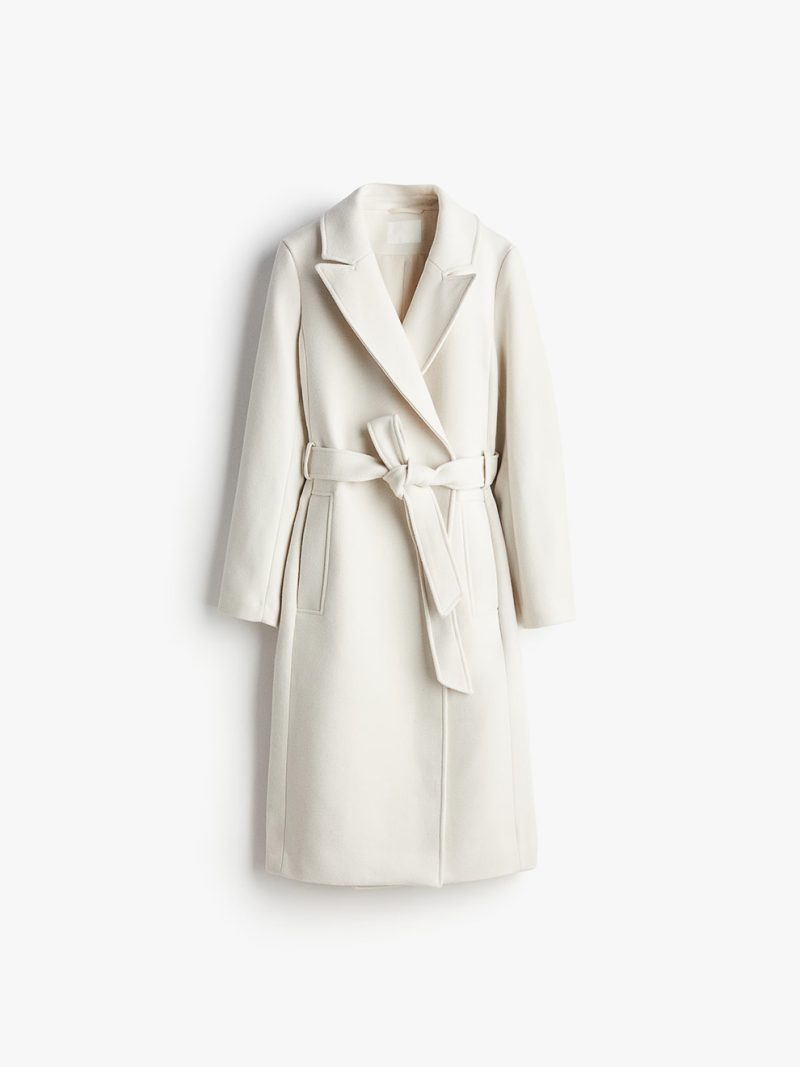 Tie Belt Coat - Image 3