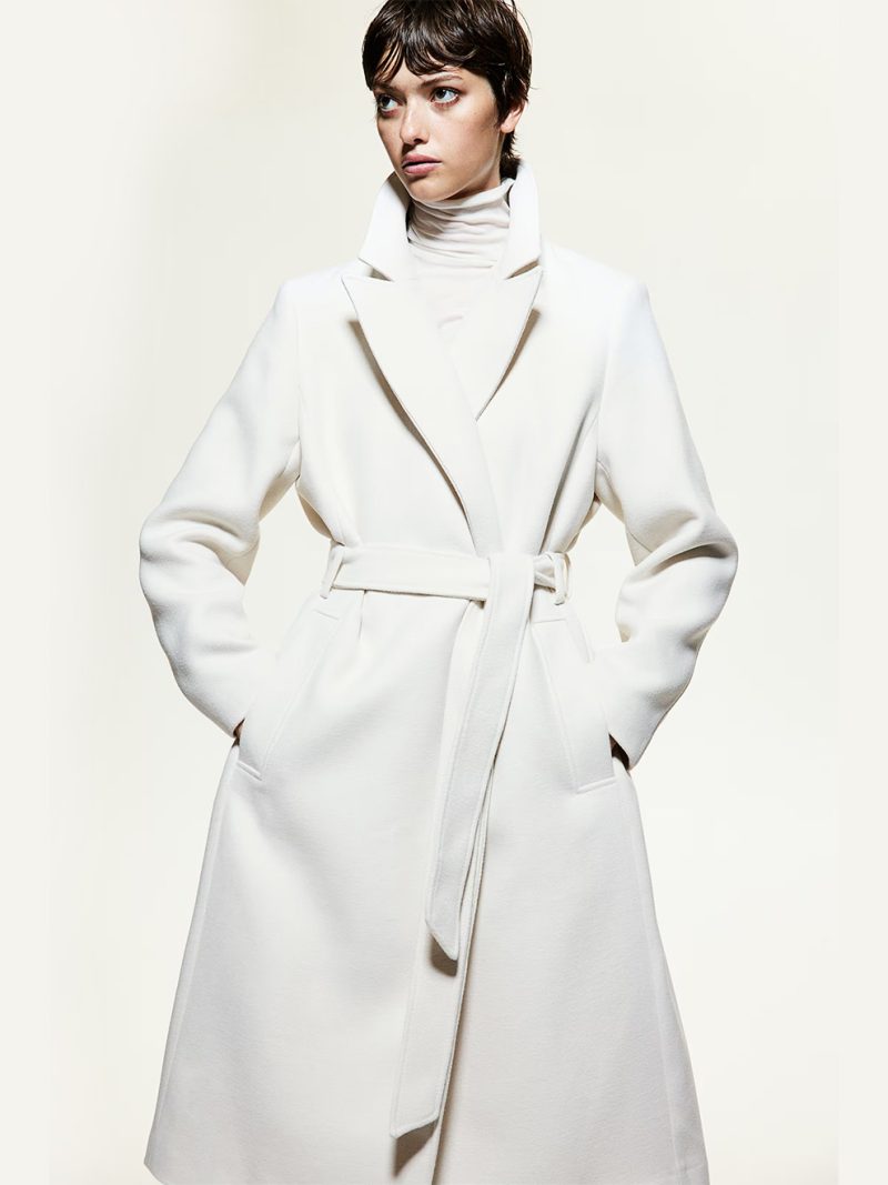 Tie Belt Coat - Image 14