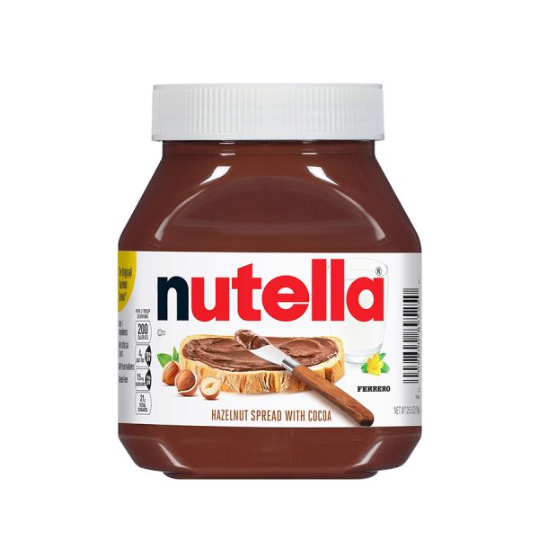 Nutella Hazelnut Chocolate Spread Jar for Pancakes