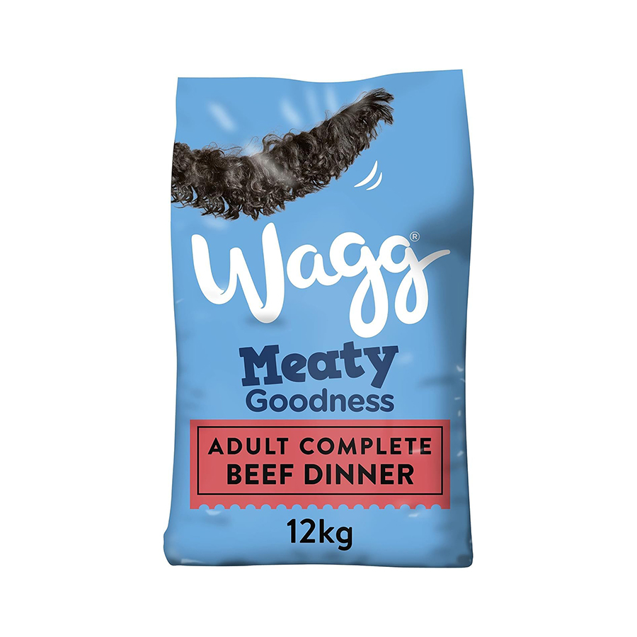 Wagg Meaty Dry Adult Dog Food Beef Dinner