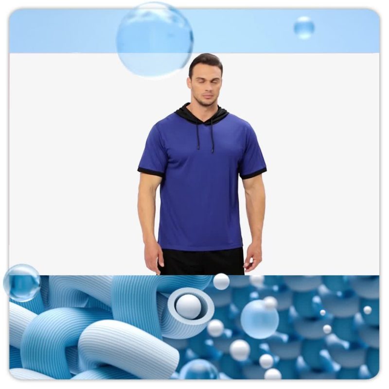 Men Loose And Comfortable Quick Drying Sports Shirt - Image 11