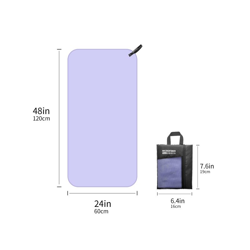 Microfiber Towel With Mesh Bag - Image 31