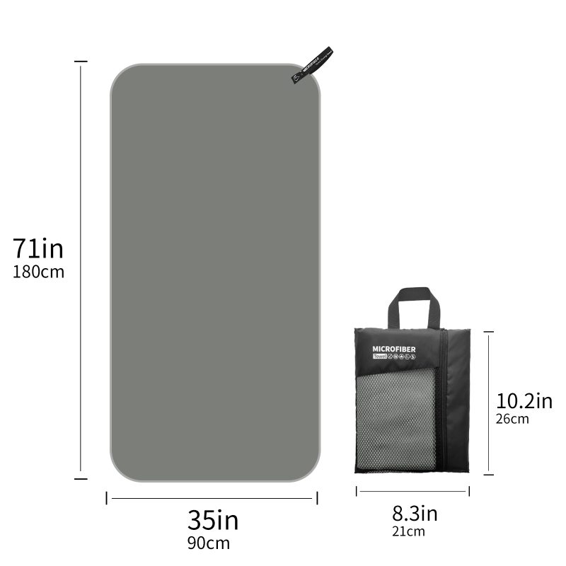 Microfiber Towel With Mesh Bag - Image 27