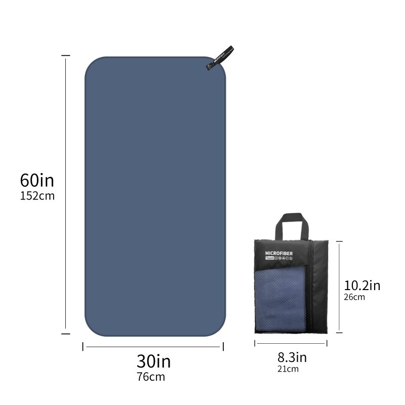 Microfiber Towel With Mesh Bag - Image 11