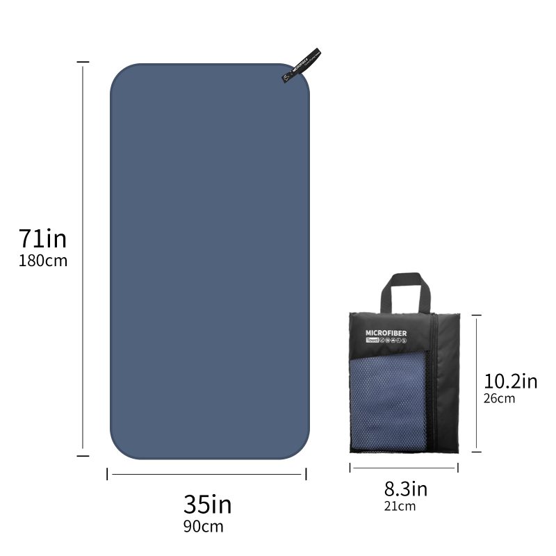 Microfiber Towel With Mesh Bag - Image 13