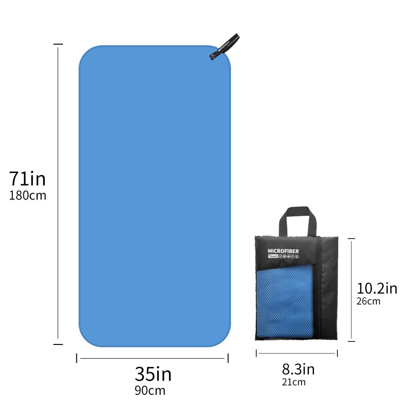 Microfiber Towel With Mesh Bag - Image 21