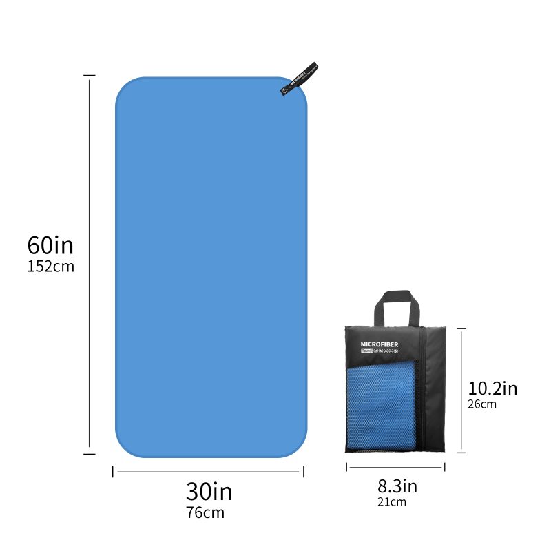 Microfiber Towel With Mesh Bag - Image 20