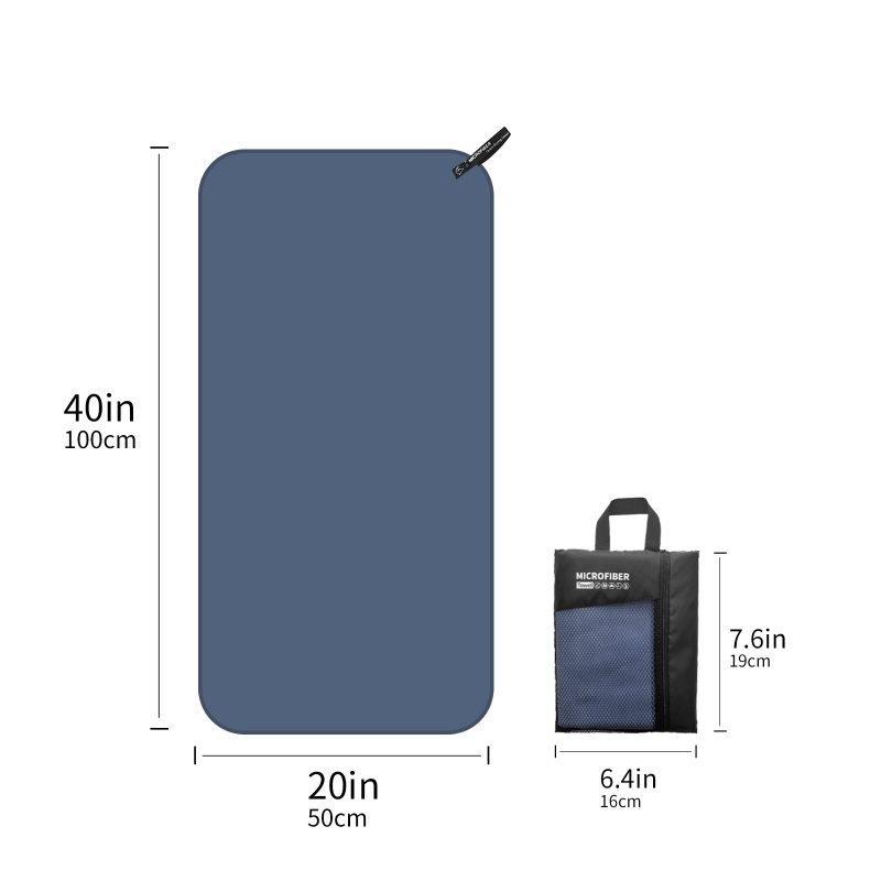 Microfiber Towel With Mesh Bag - Image 7