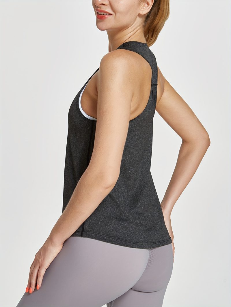 4pcs Quick-Dry Workout Tank Tops - Image 7