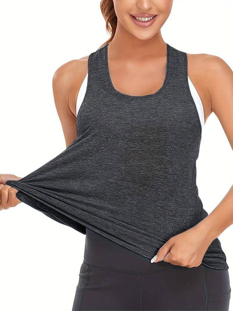 4pcs Quick-Dry Workout Tank Tops - Image 4