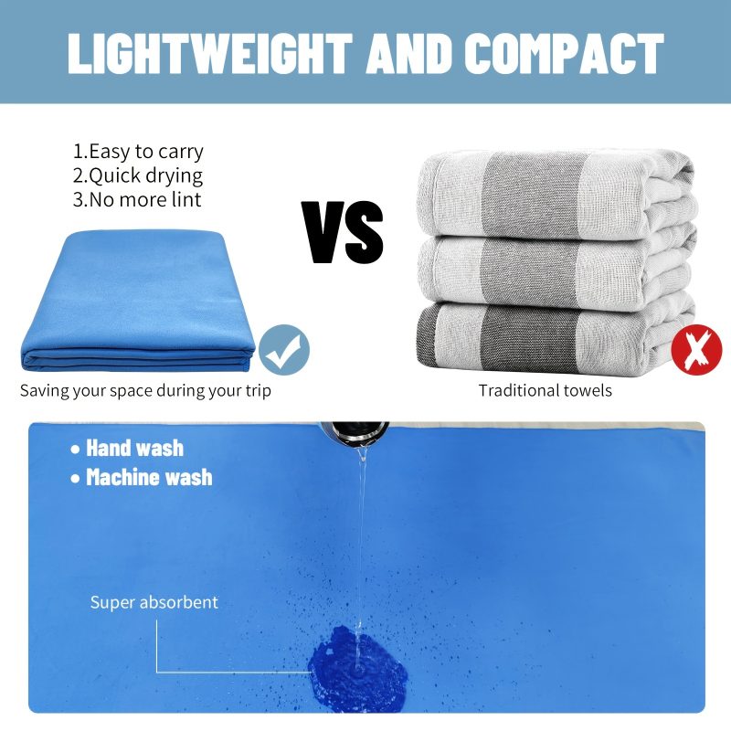 Microfiber Towel With Mesh Bag - Image 14