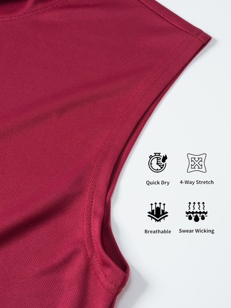 Three Men'S Solid Color Sleeveless T-Shirts - Image 7