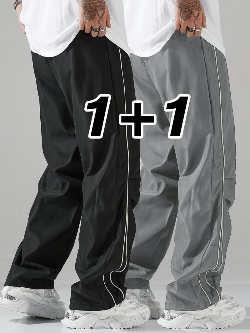 Two-Pack Striped Fashion Joggers - Image 6