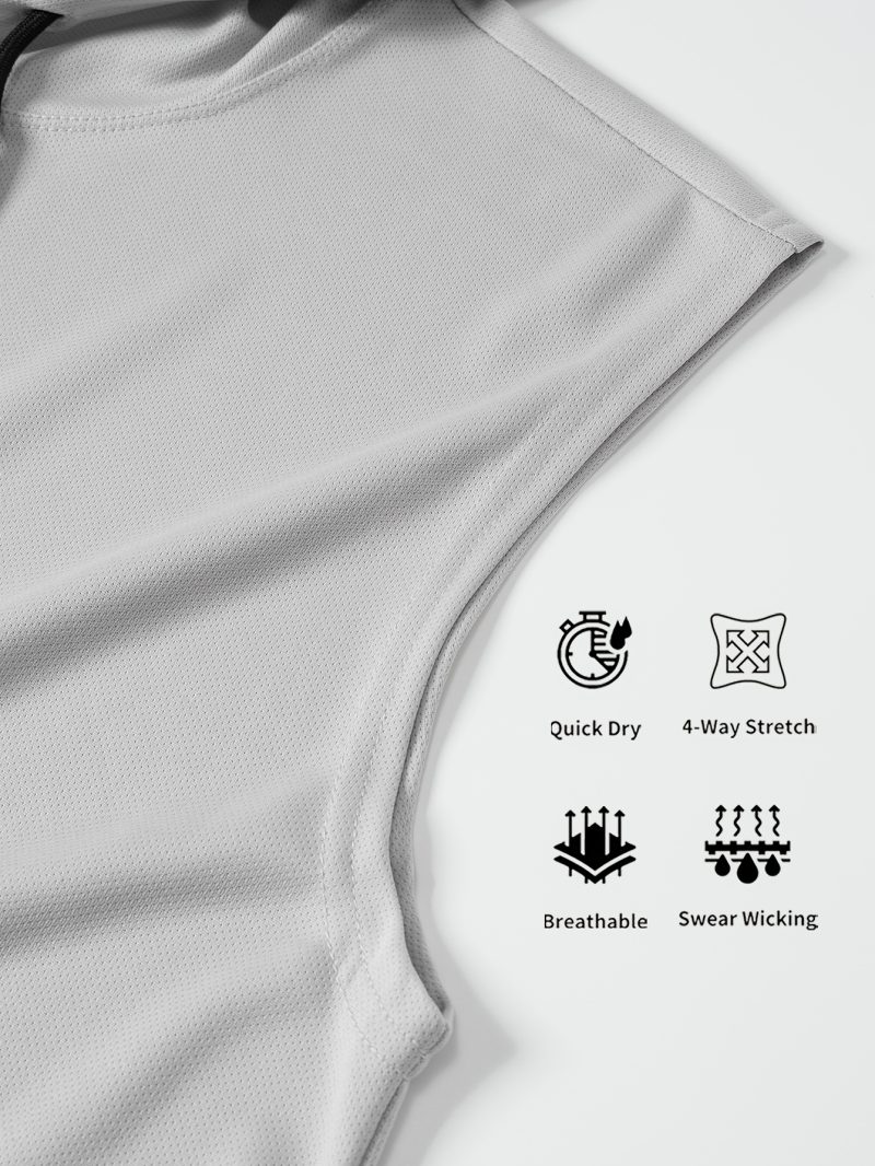 Three Men'S Solid Color Sleeveless T-Shirts - Image 8
