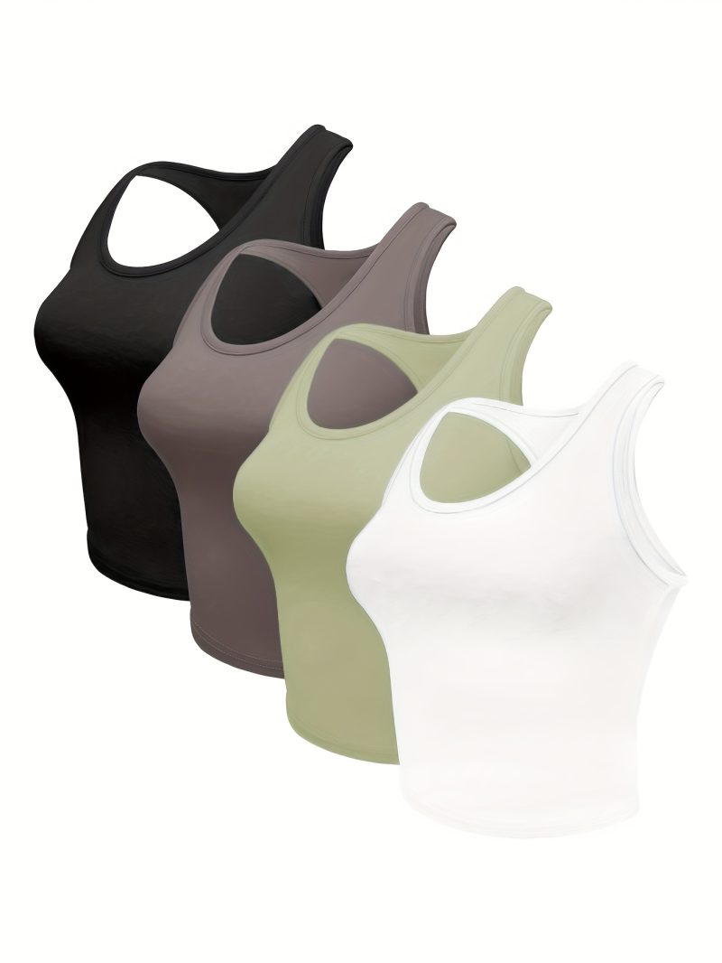 4pcs Women's Sports Bras - Image 3