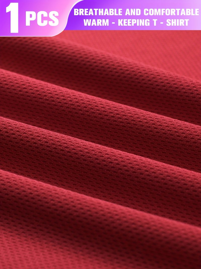 Men Loose And Comfortable Quick Drying Sports Shirt - Image 9