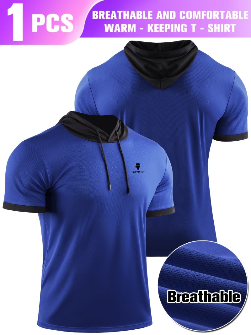 Men Loose And Comfortable Quick Drying Sports Shirt - Image 4
