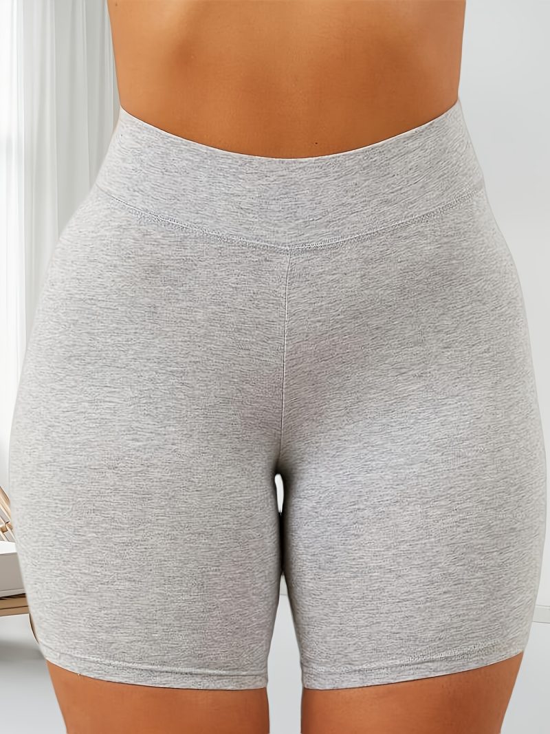 Women'S High Waisted Biker Shorts - Image 8