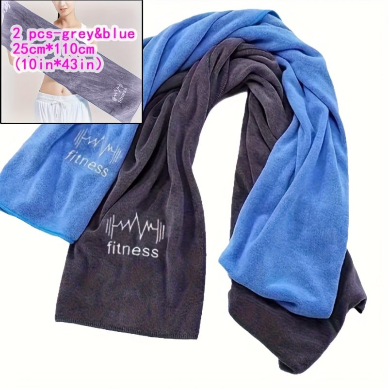 Microfiber Fitness Towel, Yoga Towel - Image 9