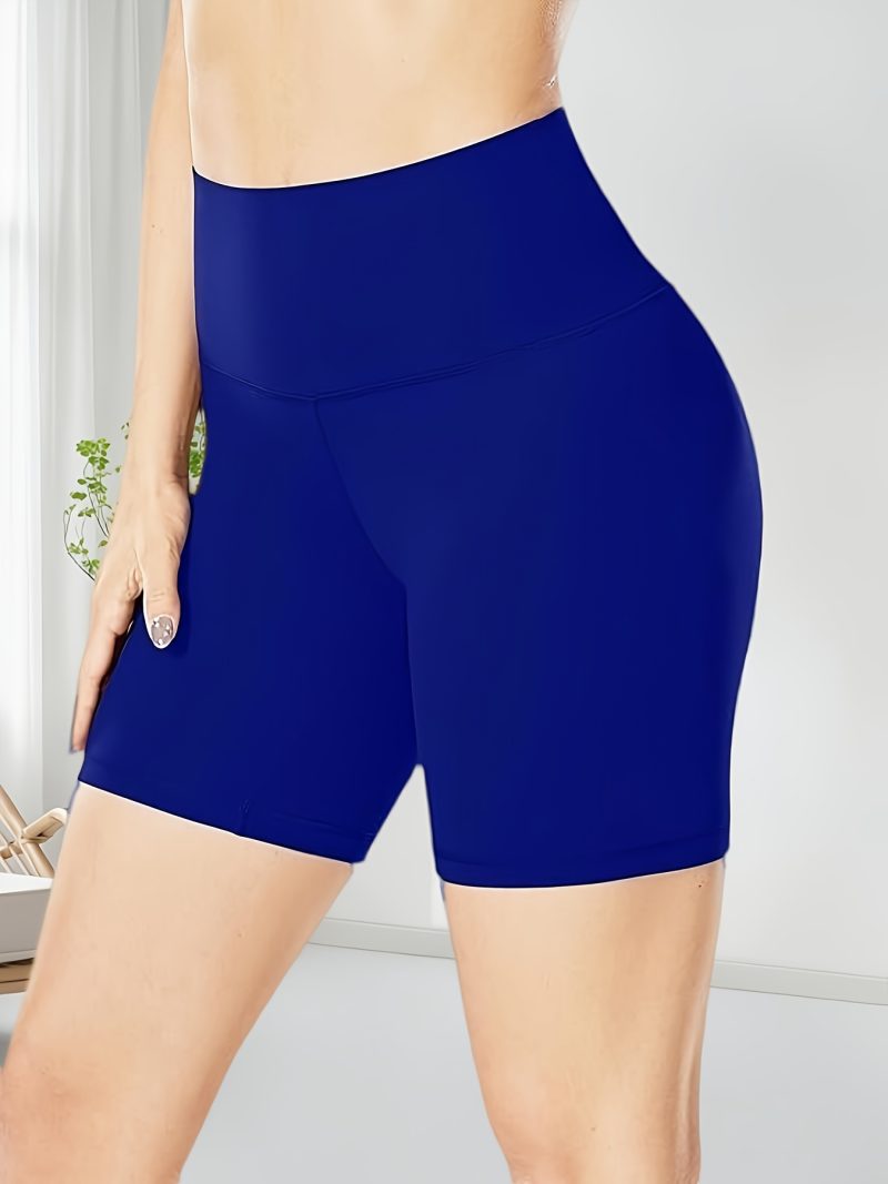 Women'S High Waisted Biker Shorts - Image 7