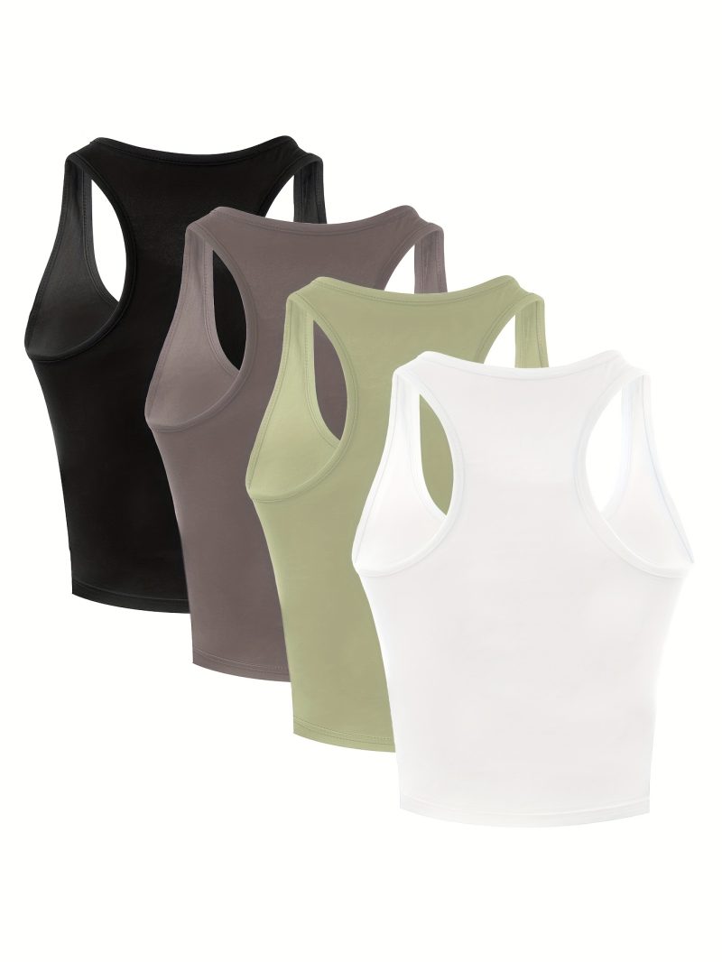 4pcs Women's Sports Bras - Image 2