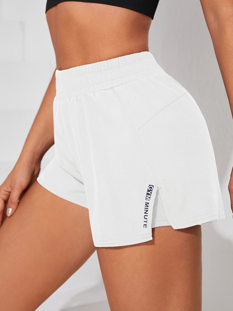 Women's Casual Athletic Yoga Shorts With Pockets - Image 2