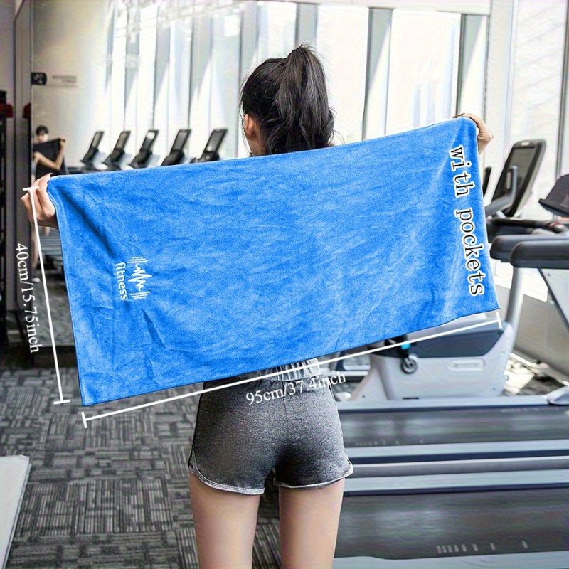 Microfiber Fitness Towel, Yoga Towel - Image 15