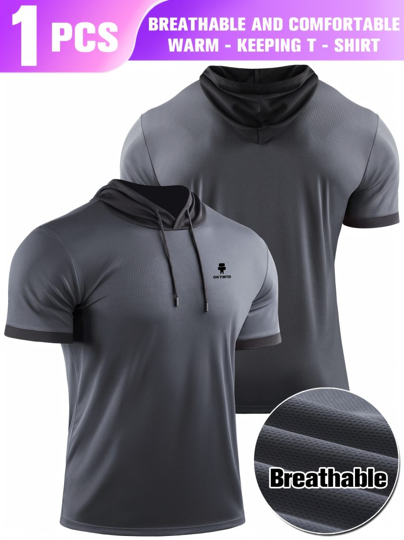 Men Loose And Comfortable Quick Drying Sports Shirt - Image 5