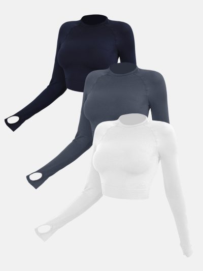 Women's High-Elasticity Long Sleeve t-shirt
