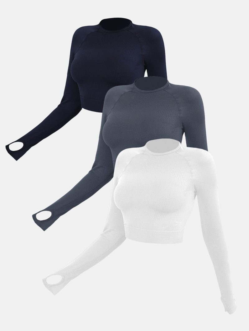 Women's High-Elasticity Long Sleeve t-shirt