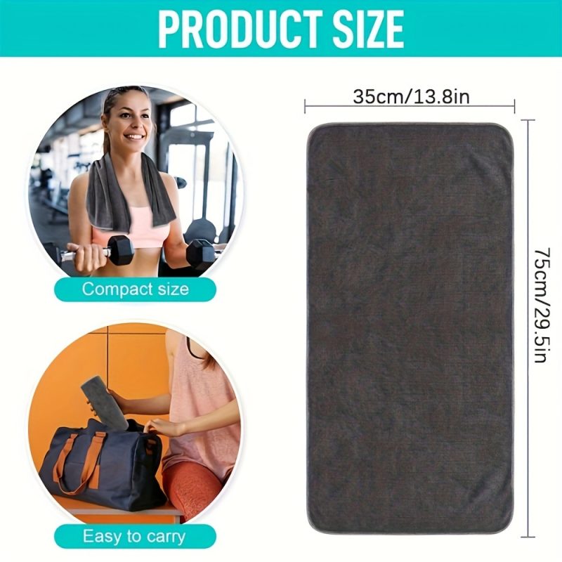 4pcs, Microfiber Gym Towels - Image 4