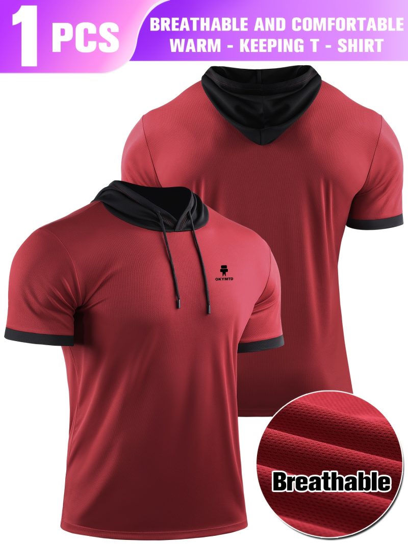 Men Loose And Comfortable Quick Drying Sports Shirt - Image 3