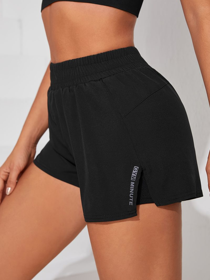 Women's Casual Athletic Yoga Shorts With Pockets - Image 5