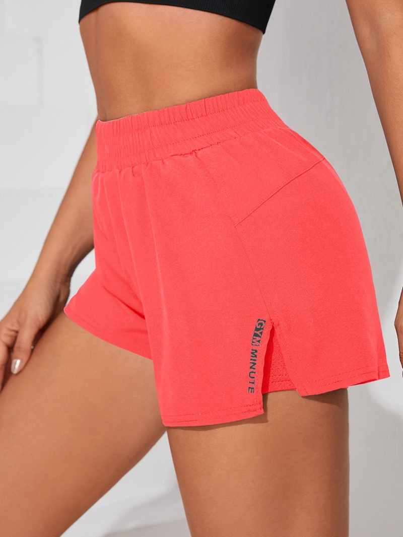 Women's Casual Athletic Yoga Shorts With Pockets - Image 3