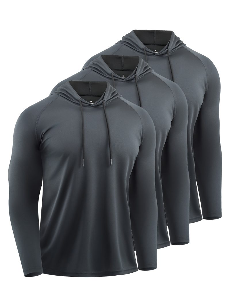 3-Pack Men'S Hooded Sweatshirts - Image 5