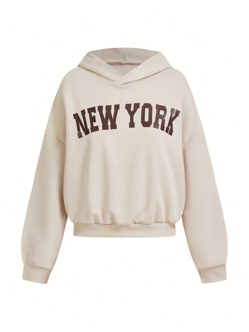 Yoga Basic Women's Loose Sweatshirt Solid Color - Image 6