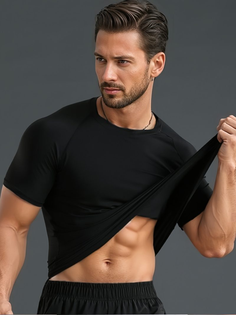 Men Spider Design Compression T-Shirt - Image 5