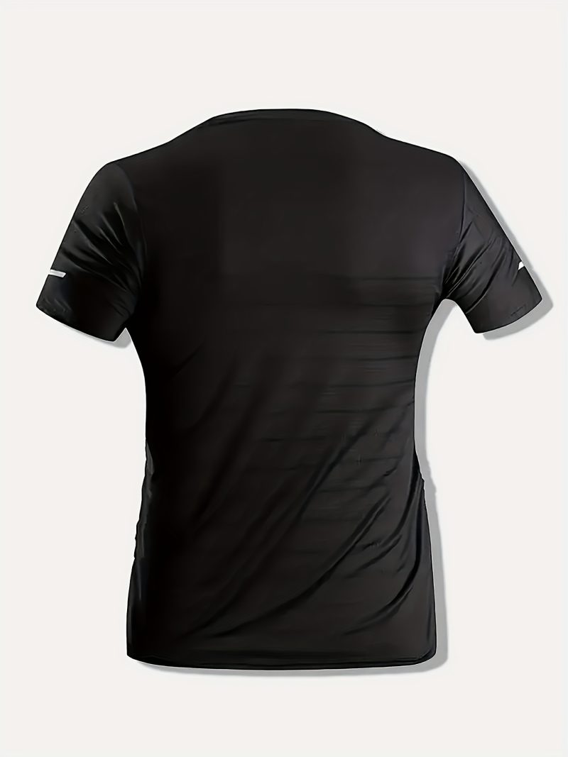 4pcs Men's Quick-Dry Athletic T-Shirts - Image 6