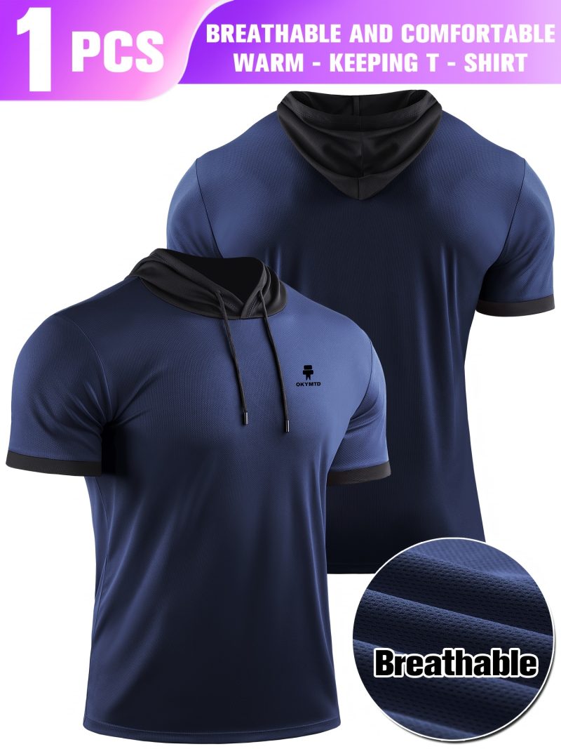 Men Loose And Comfortable Quick Drying Sports Shirt - Image 2